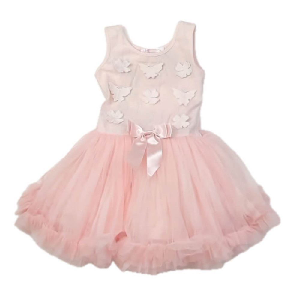 Popatu Girls Pink Dress size: 2-3T